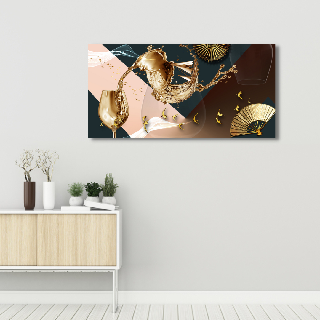 Wine Art Canvas Wall Painting