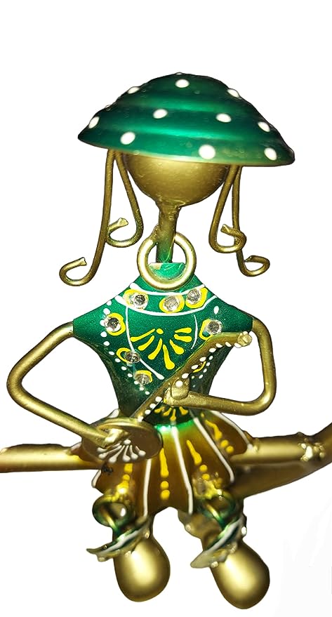 Twinkle's Treasure Metal Rajasthani Musicians/Doll Iron