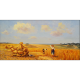 Wheat Field  Canvas Print Wall Painting