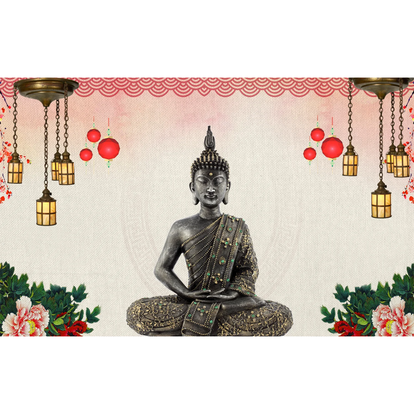 Buddha Religious Premium Quality Wallpaper