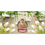 Buddha hd 3d Religious Canvas Wall Painting
