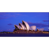 Opera House Abstract Canvas Print Wall Painting