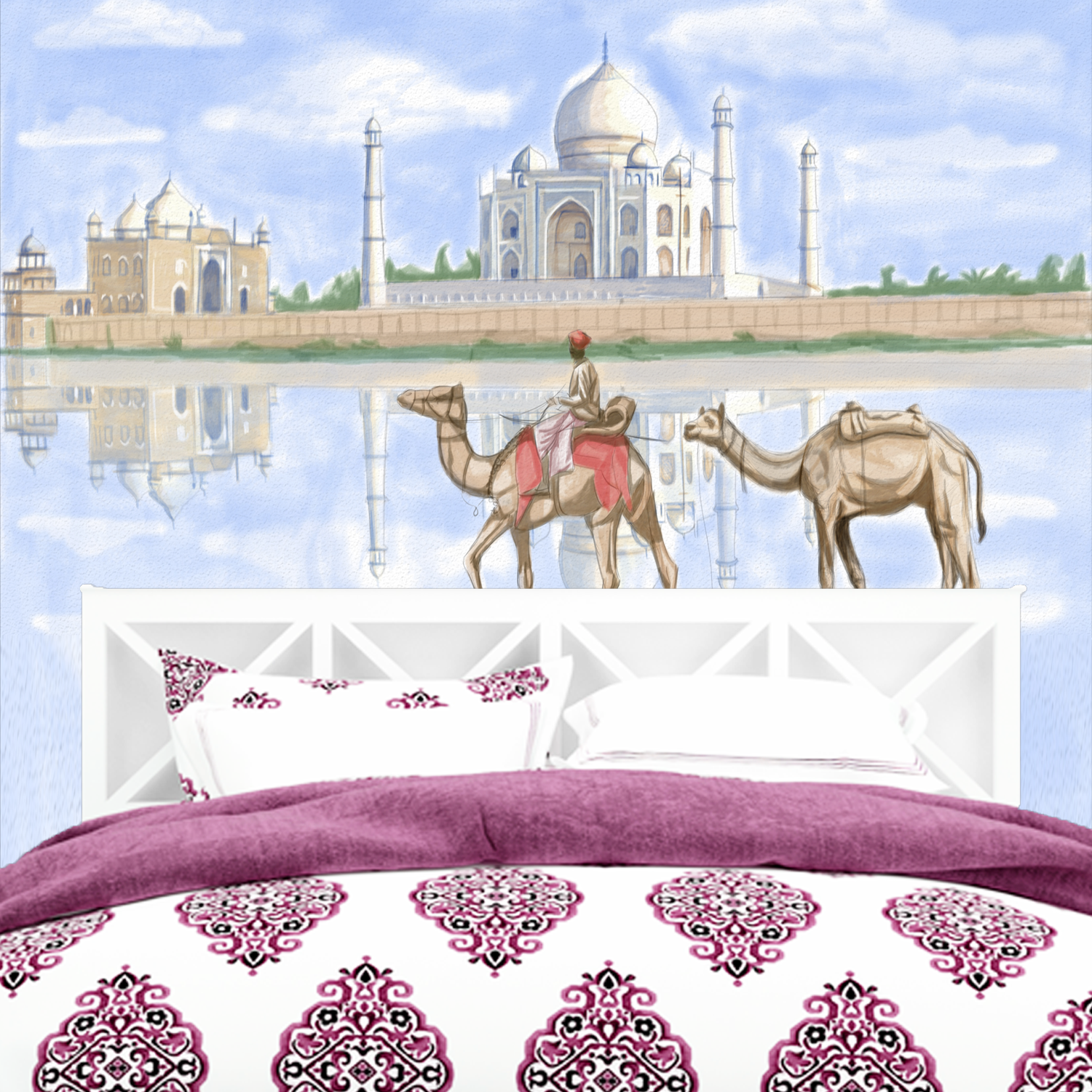 Taj Mahal Premium Quality Wallpaper