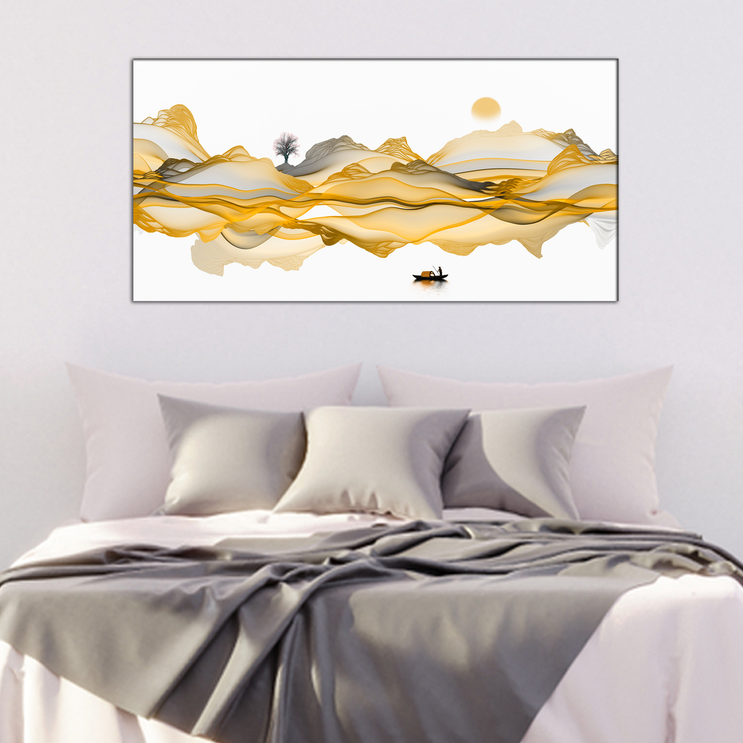 Abstract ink painting Canvas Print Wall Painting