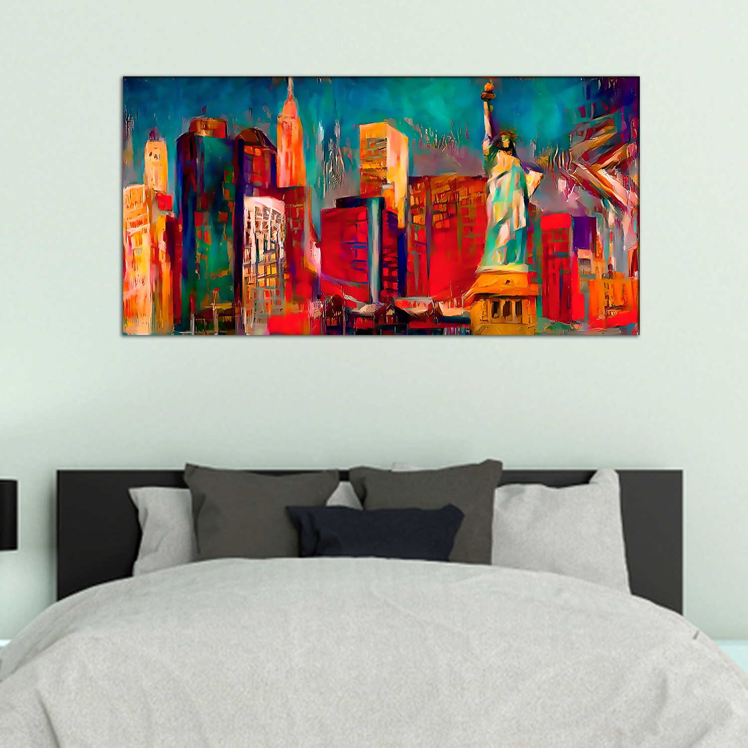 Statue of Liberty Canvas Print Wall Painting