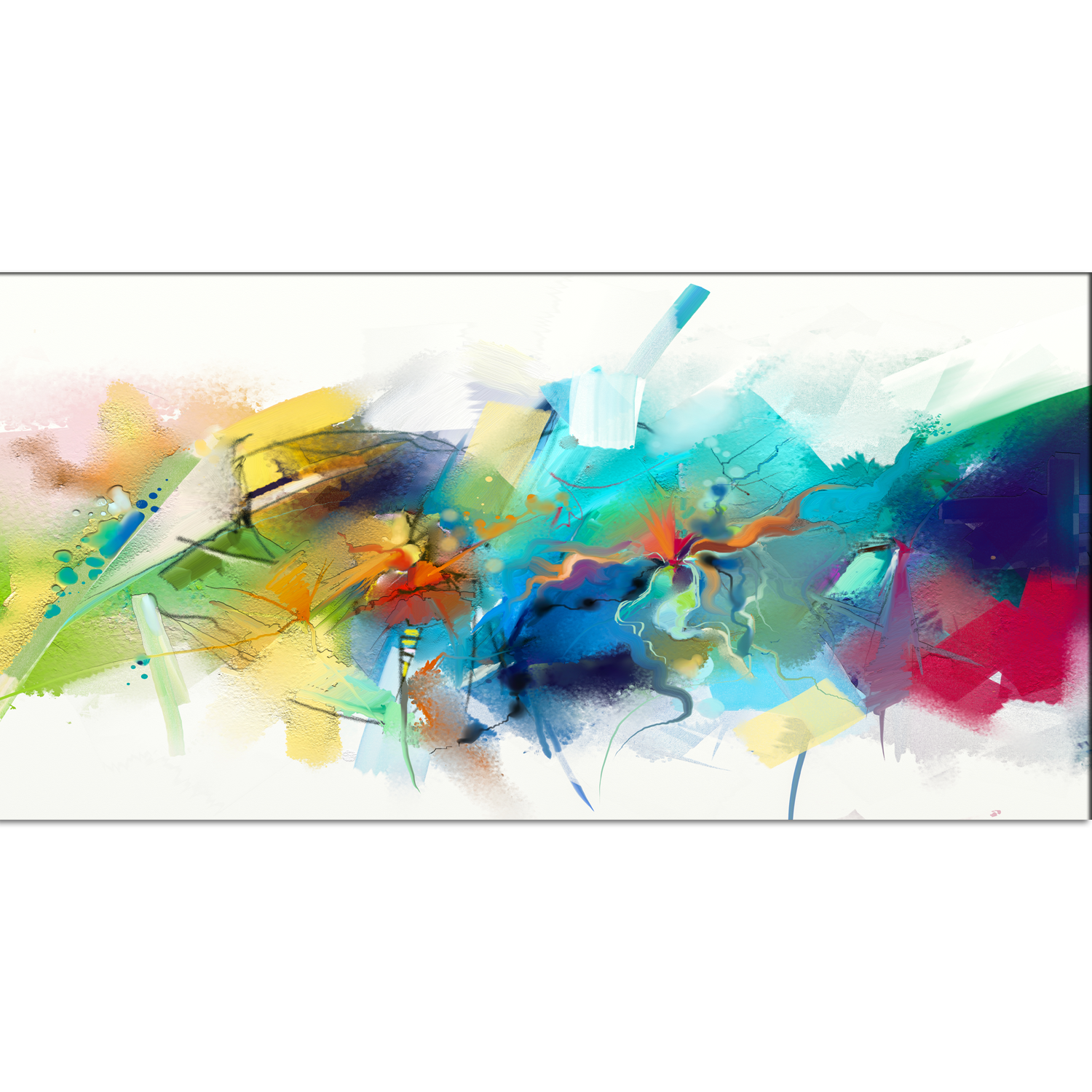 Quadro's Abstract Canvas Print Wall Painting