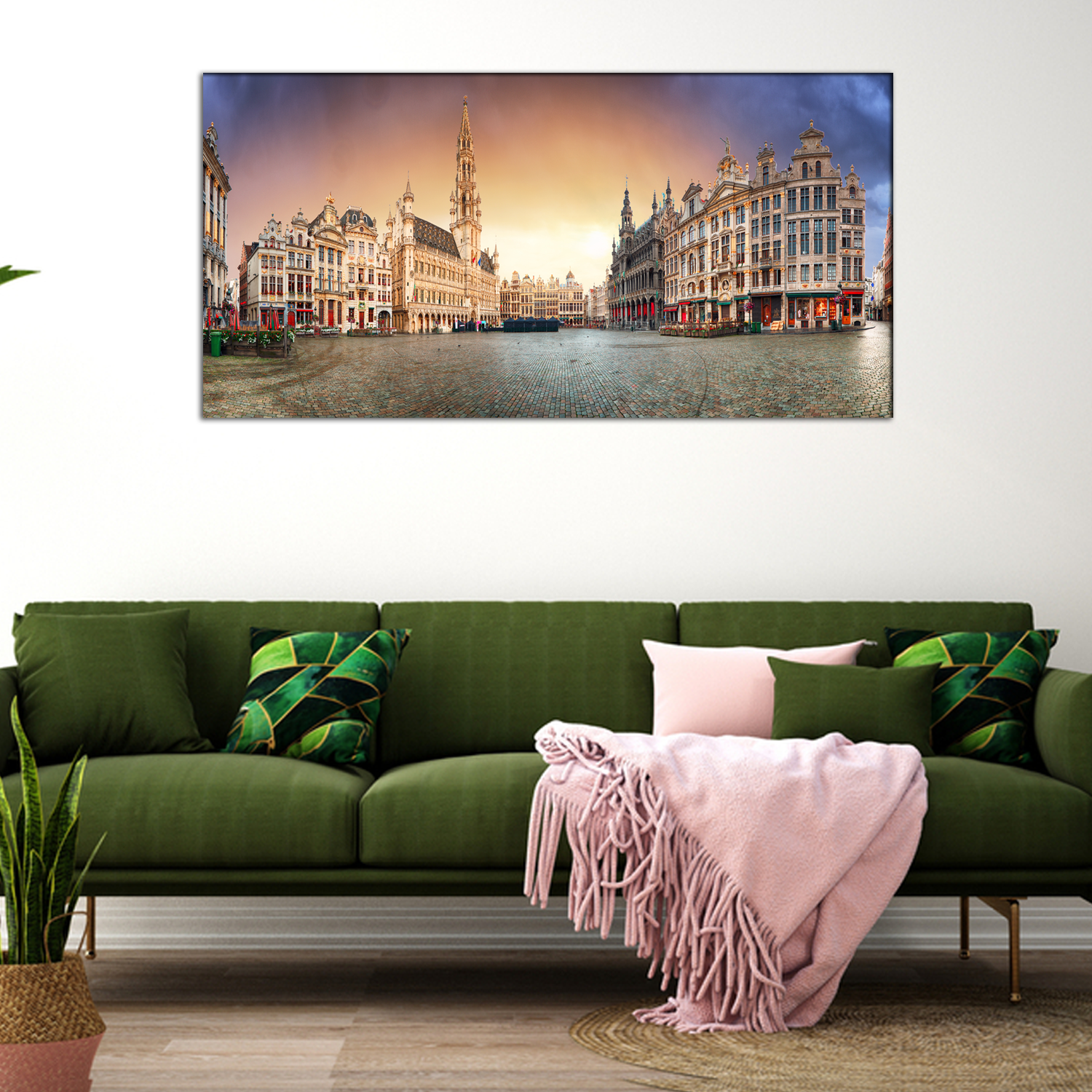 City View Canvas Print Wall Painting