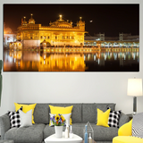 Golden Temple Sikh Canvas Print Wall Painting