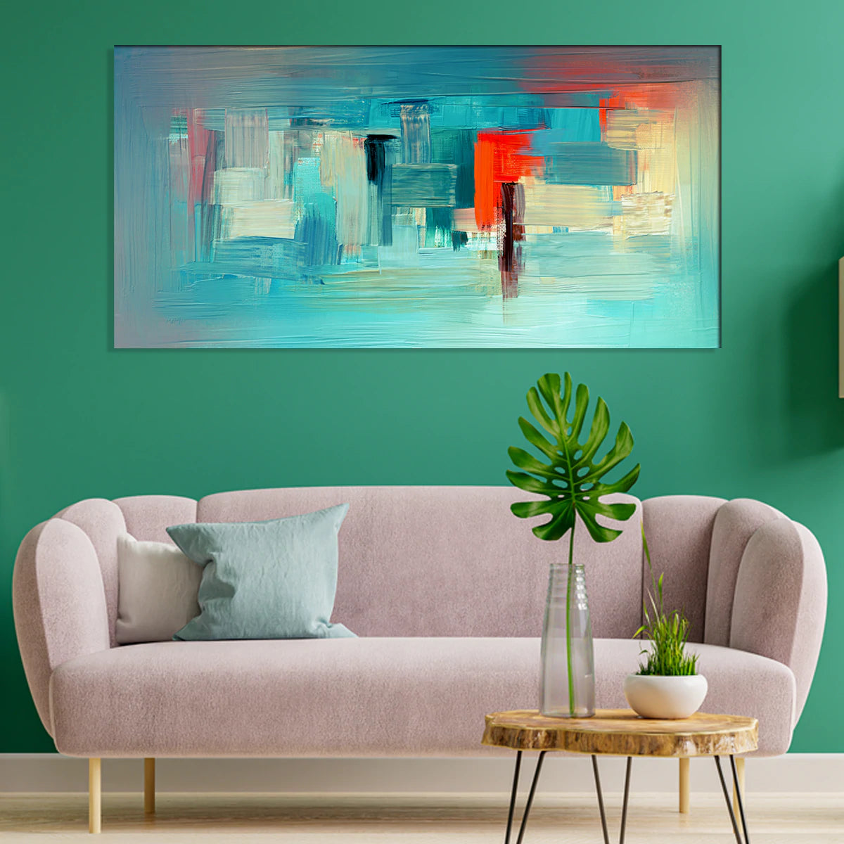 Abstract Canvas Wall Painting