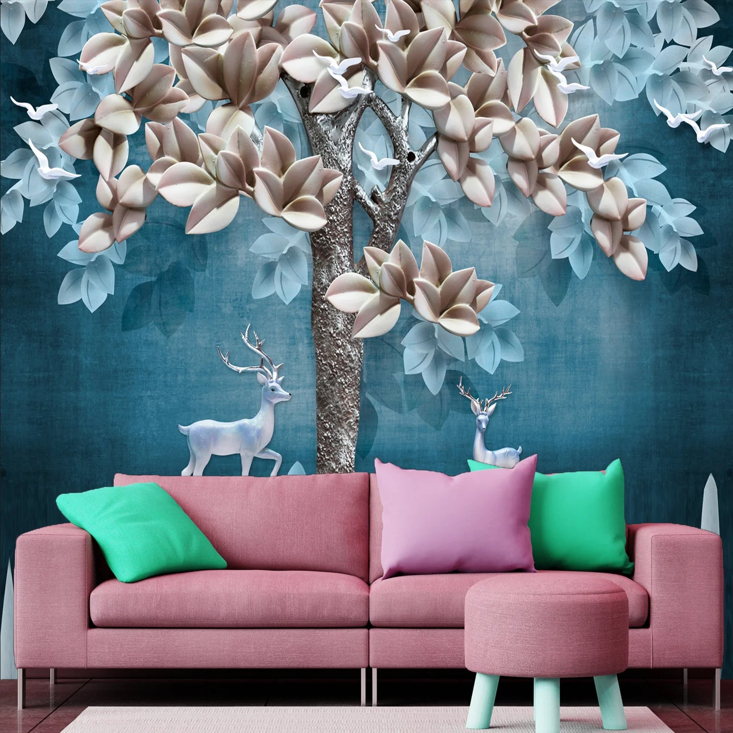 Leaf Tree  Premium Quality Wallpaper