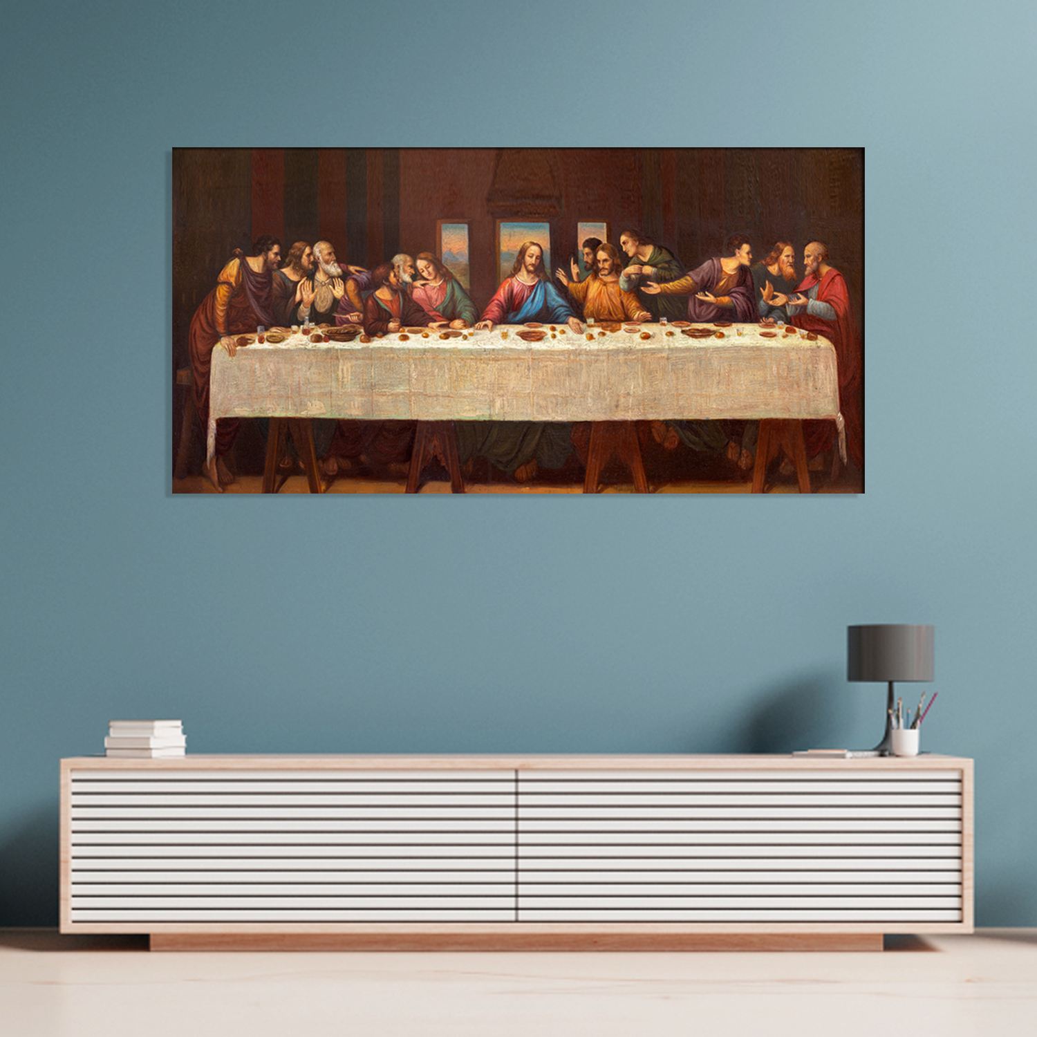 Last supper of Jesus Canvas Painting