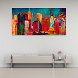 Statue of Liberty Canvas Print Wall Painting