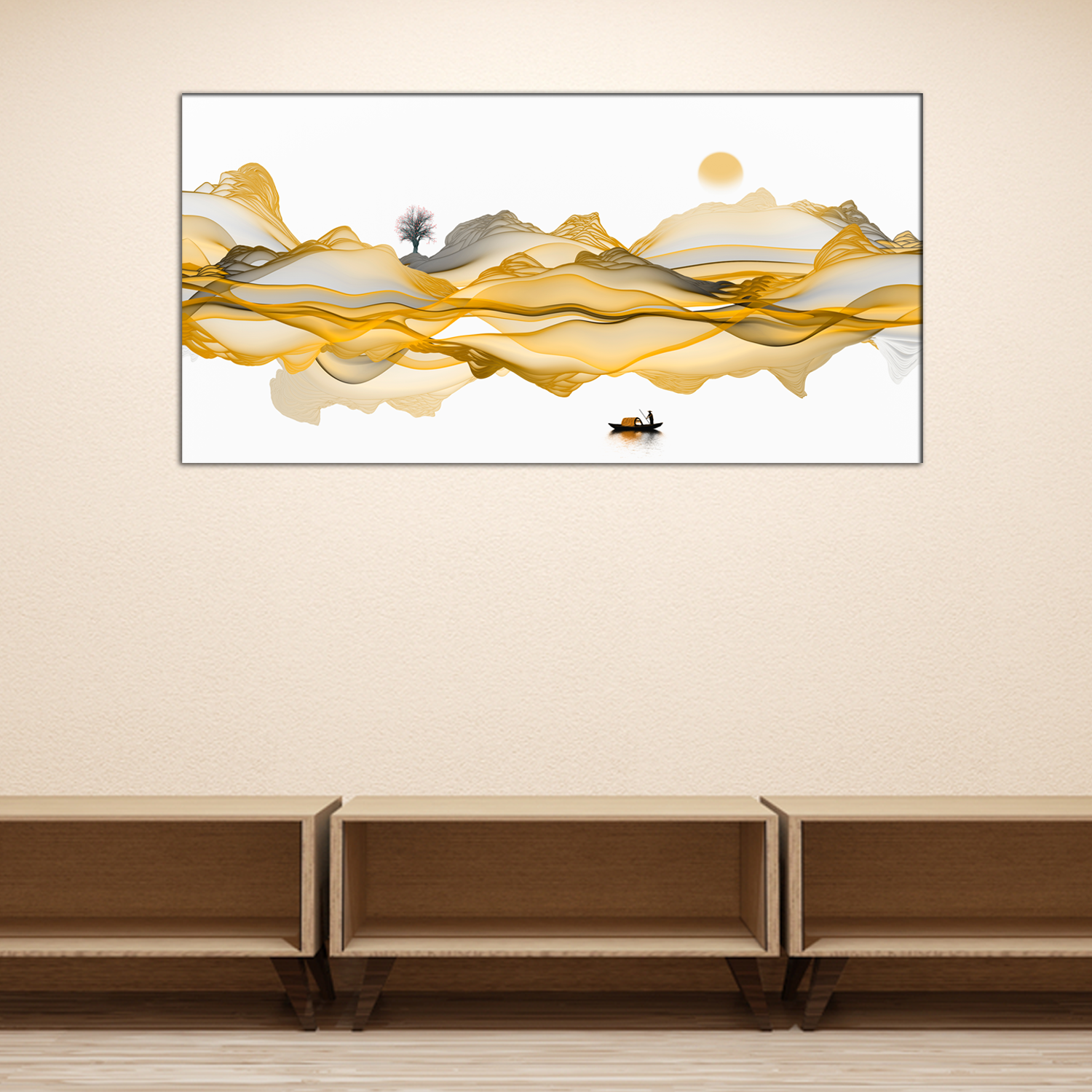 Abstract ink painting Canvas Print Wall Painting