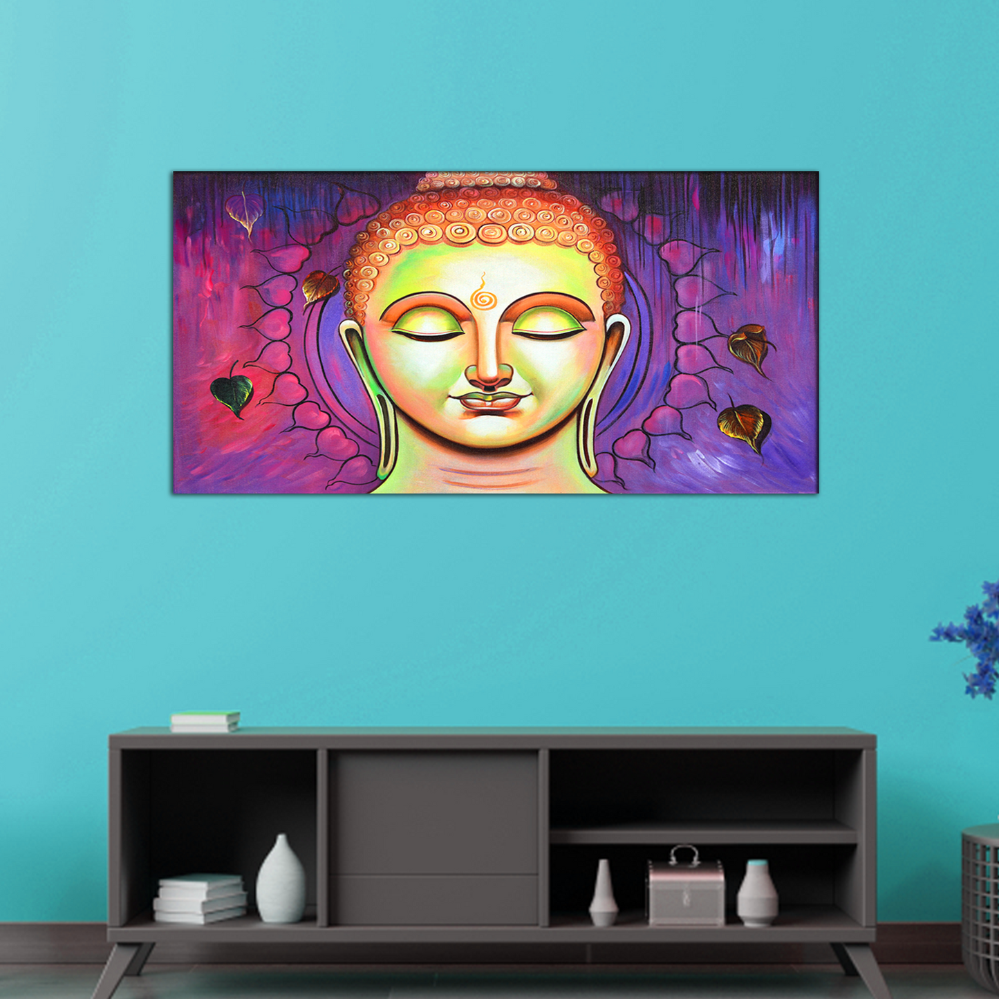 Lord Buddha Religious Canvas Print Wall Painting