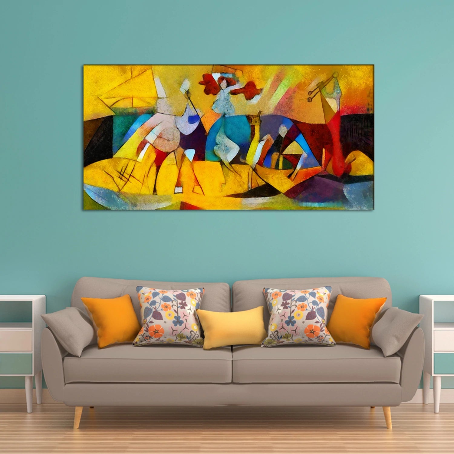 Modern Canvas Picasso Print Wall Painting