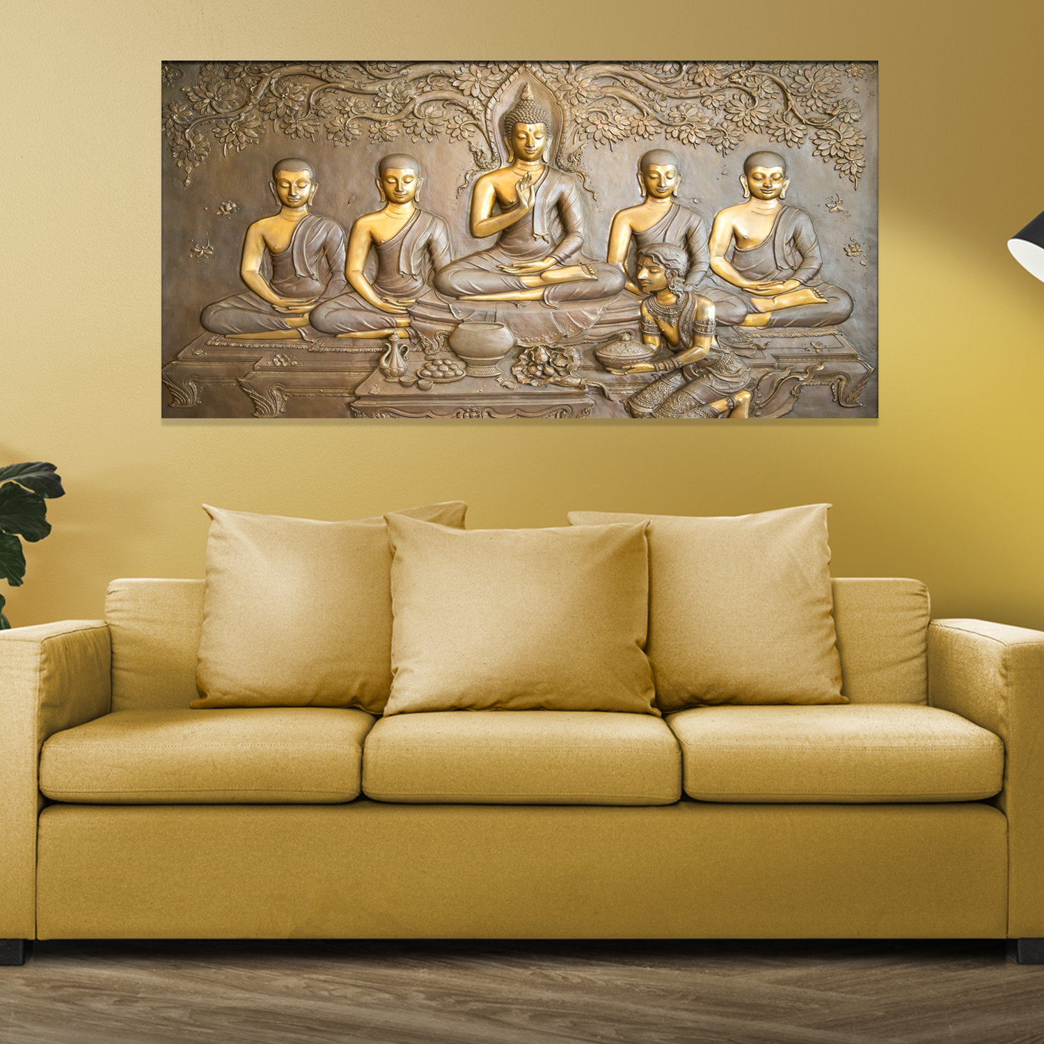 Buddha Painting Canvas Wall Painting