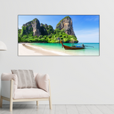 Beautiful Beach Painting Canvas Wall Painting