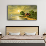 Beautiful SunSet Canvas Wall Painting