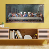 Jesus Vienna - Mosaic of Last supper by Giacomo Raffaelli Wall Painting