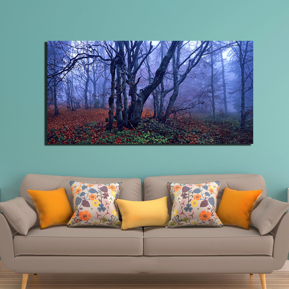Forest View Print Canvas Print Wall Painting