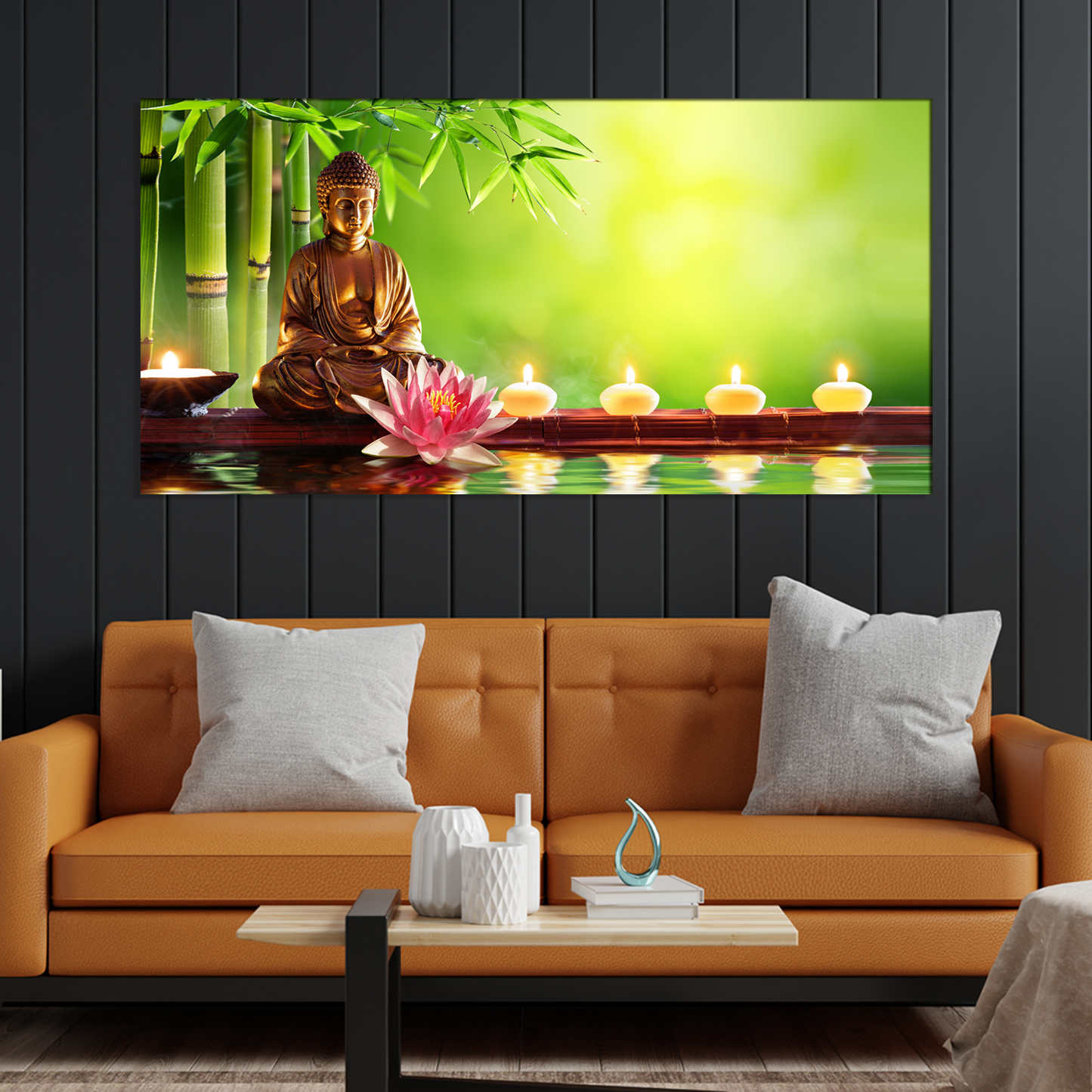 Buddha Spiritual Wall Painting HD