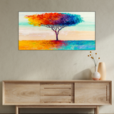 Colorful tree Canvas Wall Painting