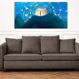 Dream And Motivational Abstract Canvas Wall Painting