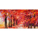 Beautiful Forest and Tree Canvas Print Wall Painting
