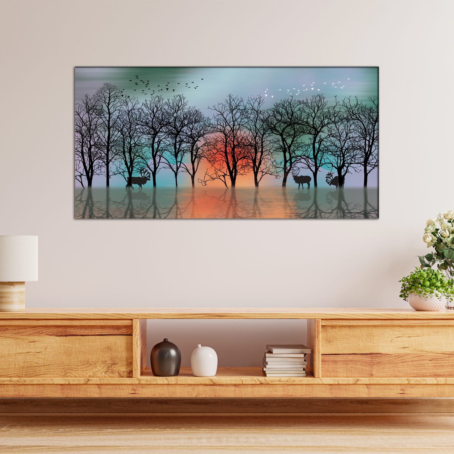 Tree Canvas Wall Painting
