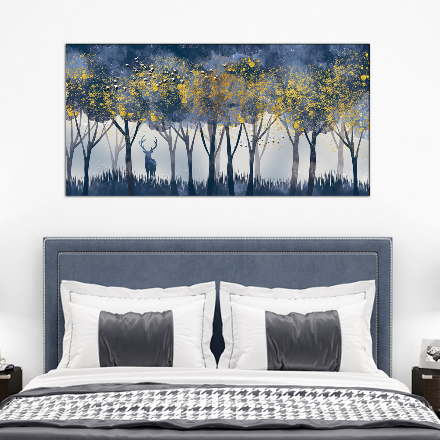 Tree Forest Canvas  beautiful Wall Painting